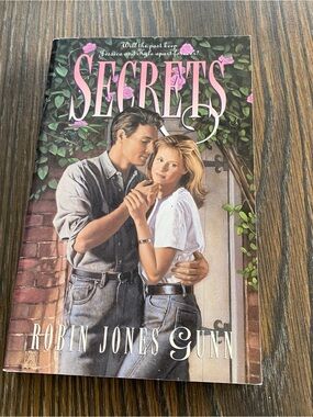 Secrets by Robin Jones Gunn — Romance Paperback with Pink Title